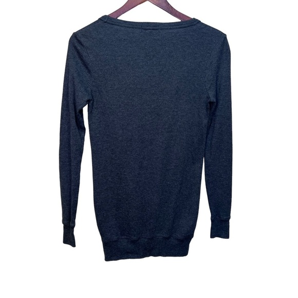 Aritizia Talula Grey Button Down Lightweight Cardigan Size XS - Picture 10 of 10